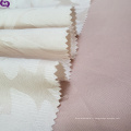 Shaoxing Manufacture Jacquard tissu tissé en polyester tissu doux métallique